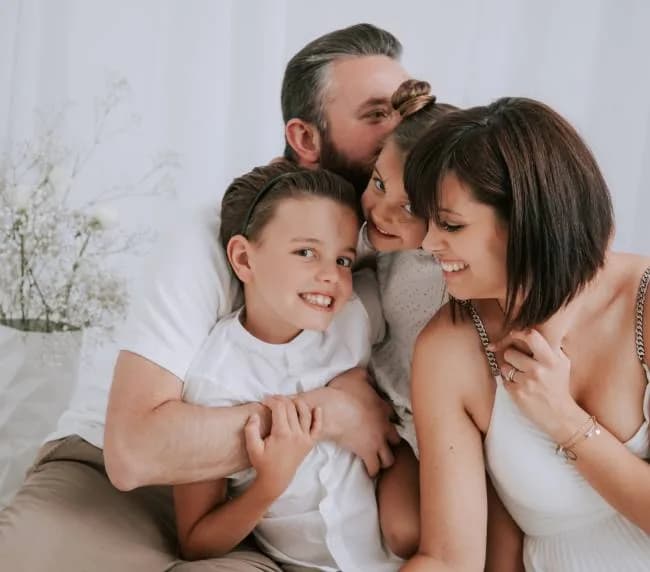 Portrait famille authentique Vosges